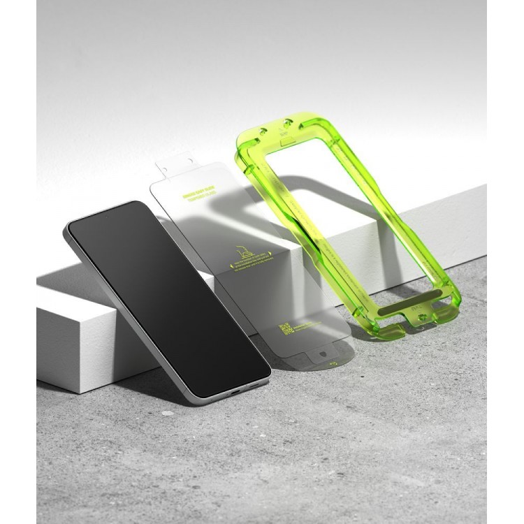 RINGKE EASY SLIDE CASE FRIENDLY Γυαλί προστασίας FULL για SAMSUNG GALAXY A57 5G 2026 - 2 PCS - ΔΙΑΦΑΝΟ