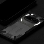 Θήκη RINGKE FUSION X για NOTHING PHONE 3A 2025 - ΔΙΑΦΑΝΟ ΜΑΥΡΟ
