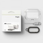Θήκη RINGKE Soft Flexible  με γάντζο για Apple AirPods PRO 3 2025 - ΔΙΑΦΑΝΟ
