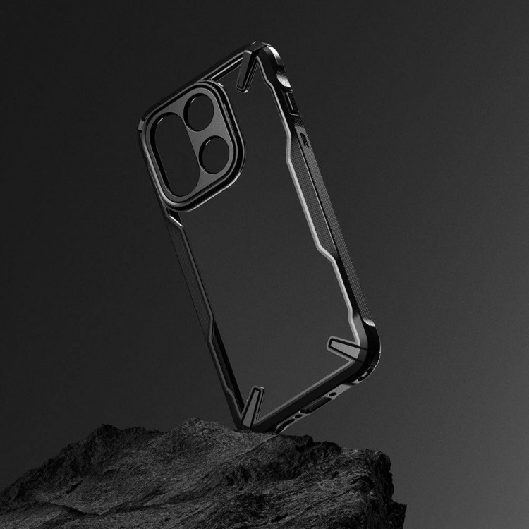 Θήκη RINGKE FUSION X για ONEPLUS 15 5G - ΜΑΥΡΟ