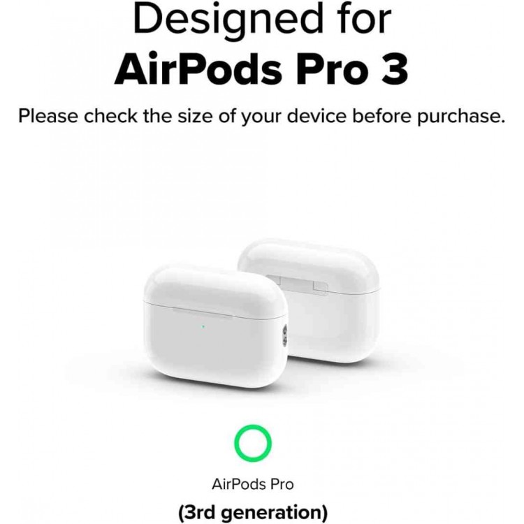 Θήκη RINGKE ONYX MAGNETIC MAGSAFE WOVEN για Apple AirPods PRO 3 2025 - ΜΑΥΡΟ - RGK11903