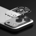  RINGKE CAMERA FULL COVER FRAME PROTECTOR για CAMERA LENS για Apple IPHONE 17 PRO MAX 6.9 5G 2025 - ΔΙΑΦΑΝΟ ΜΑΥΡΟ - 2 ΤΕΜ.