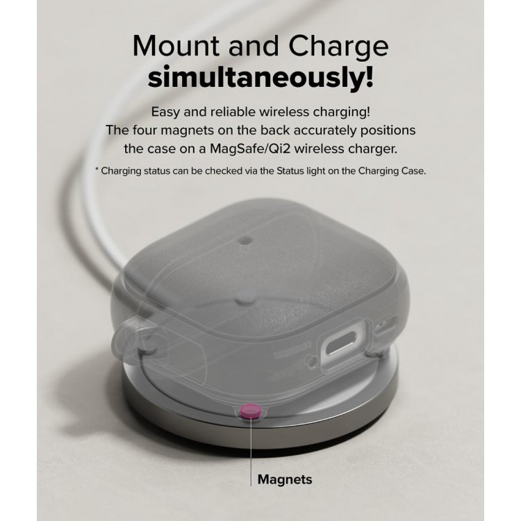 Θήκη RINGKE ONYX MAGNETIC MAGSAFE WOVEN για Apple AirPods PRO 3 2025 - Warm ΓΚΡΙ