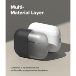 Θήκη RINGKE SILICONE με γάντζο για Apple AirPods PRO 3 2025 - ΜΑΥΡΟ