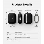 Θήκη RINGKE ONYX MAGNETIC MAGSAFE WOVEN για Apple AirPods PRO 3 2025 - ΜΑΥΡΟ - RGK11903