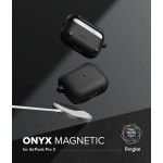 Θήκη RINGKE ONYX MAGNETIC MAGSAFE WOVEN για Apple AirPods PRO 3 2025 - ΜΑΥΡΟ - RGK11903
