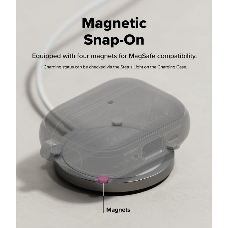 Θήκη RINGKE ONYX MAGNETIC MAGSAFE WOVEN για Apple AirPods PRO 3 2025 - ΜΑΥΡΟ - RGK11903