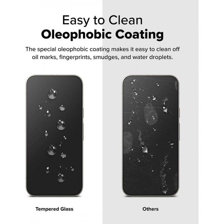 RINGKE EASY SLIDE Γυαλί προστασίας 9H οθόνης για NOTHING PHONE 3A / 3A PRO - 2 Τεμ. - ΔΙΑΦΑΝΟ - RGK1219