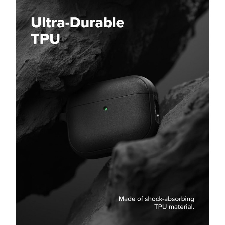 Θήκη RINGKE ONYX MAGNETIC MAGSAFE WOVEN για Apple AirPods PRO 3 2025 - ΜΑΥΡΟ - RGK11903