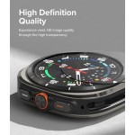 Θήκη RINGKE SLIM και Γυαλί προστασίας για Samsung GALAXY WATCH ULTRA (47 MM) - ΜΑΥΡΟ