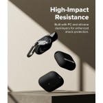Θήκη RINGKE SILICONE με γάντζο για Apple AirPods PRO 3 2025 - ΜΑΥΡΟ