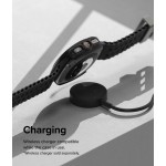Θήκη RINGKE SLIM και Γυαλί προστασίας για Samsung GALAXY WATCH ULTRA (47 MM) - ΜΑΥΡΟ