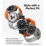 Ringke Bezel Styling Δακτυλίδι προστασίας + HD Γυαλί Προστασίας for Samsung Galaxy Watch Ultra 47mm - Ανοξείδωτο ατσάλι - ΑΣΗΜΕΝΙΟ - CB-GW7U-47-01