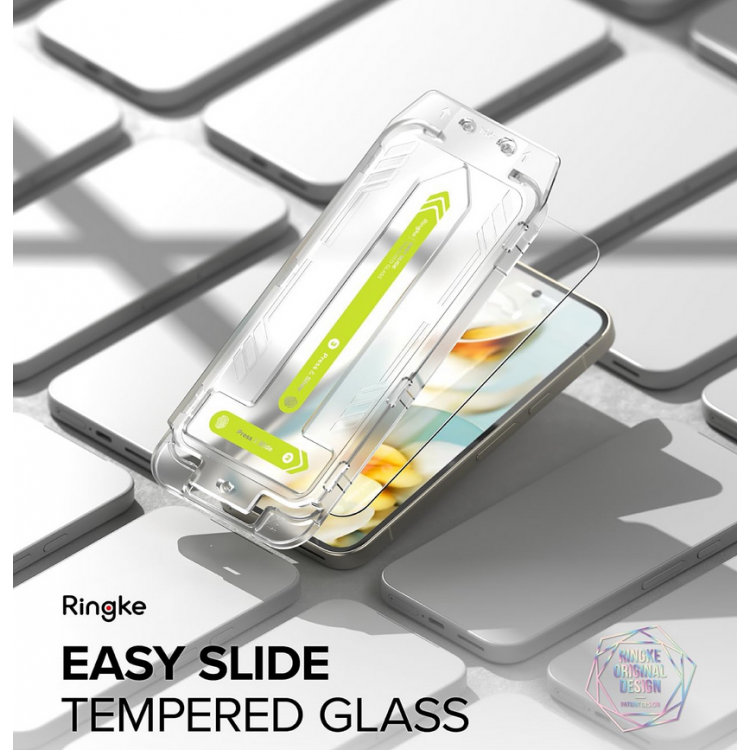 RINGKE EASY SLIDE Γυαλί προστασίας 9H οθόνης για NOTHING PHONE 3A / 3A PRO - 2 Τεμ. - ΔΙΑΦΑΝΟ - RGK1219