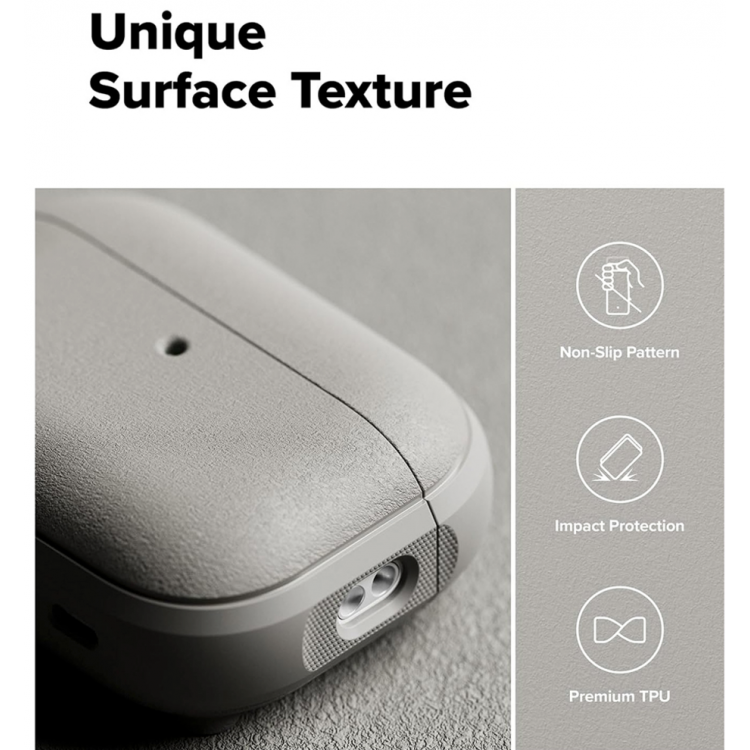 Θήκη RINGKE ONYX MAGNETIC MAGSAFE WOVEN για Apple AirPods PRO 3 2025 - Warm ΓΚΡΙ
