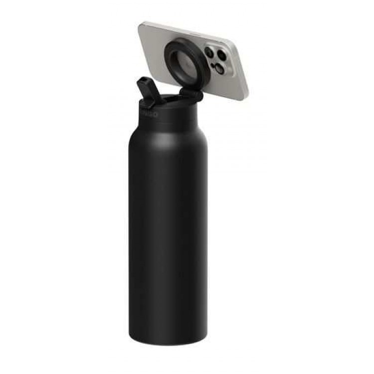 Ringo Pro Bottle ΘΕΡΜΟ μπουκάλι με βάση MagSafe (710ml) - MAYRO - RI-RGO24SIP-BK