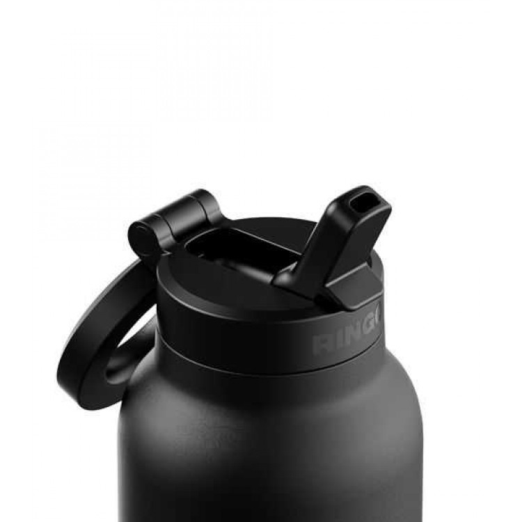 Ringo Pro Bottle ΘΕΡΜΟ μπουκάλι με βάση MagSafe (710ml) - MAYRO - RI-RGO24SIP-BK