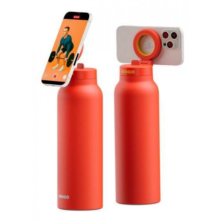 Ringo Pro Bottle ΘΕΡΜΟ μπουκάλι με βάση MagSafe (710ml) - ΠΟΡΤΟΚΑΛΙ - RI-RGO24SIP-OR