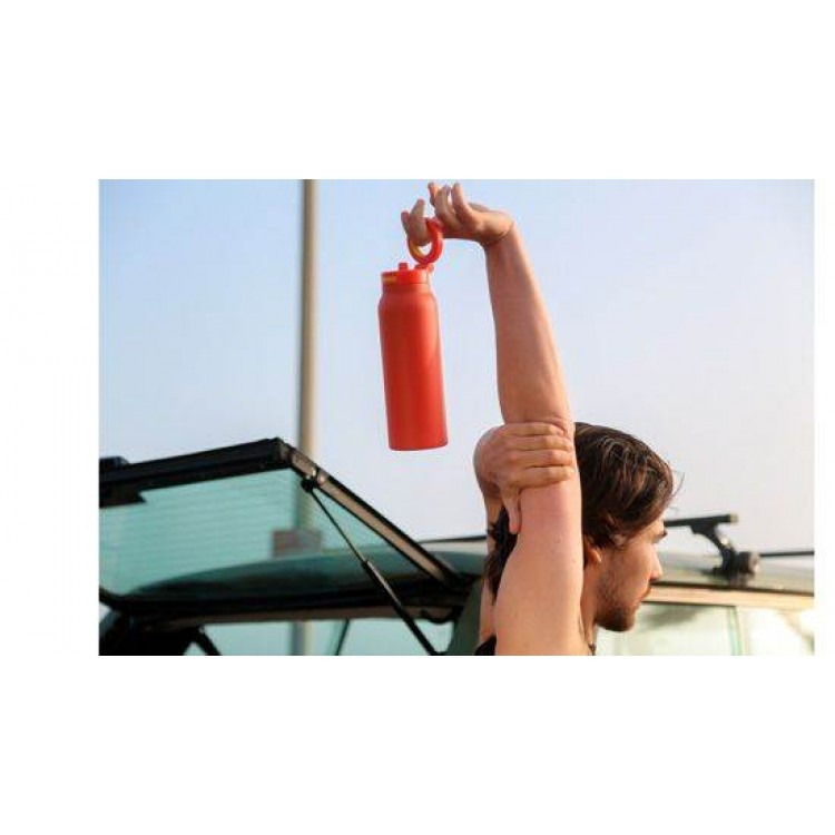 Ringo Pro Bottle ΘΕΡΜΟ μπουκάλι με βάση MagSafe (710ml) - MAYRO - RI-RGO24SIP-BK