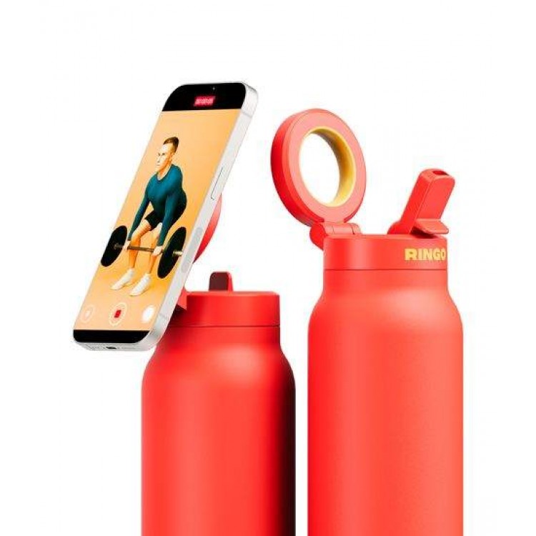 Ringo Pro Bottle ΘΕΡΜΟ μπουκάλι με βάση MagSafe (710ml) - ΠΟΡΤΟΚΑΛΙ - RI-RGO24SIP-OR