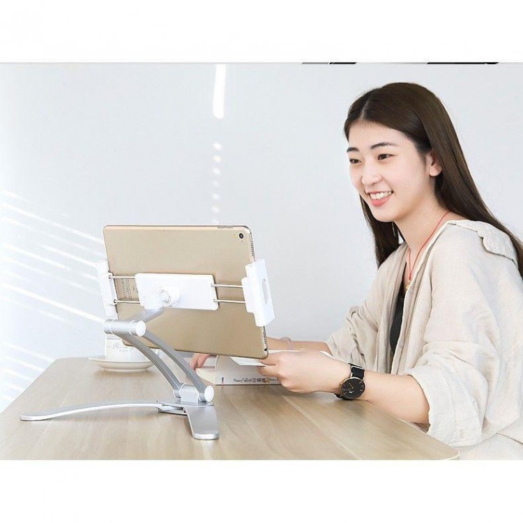 ROCK UNIVERSAL Βάση aluminum για SMARTPHONE & TABLET - ΑΣΗΜΙ