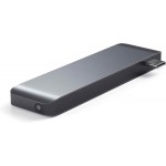 Satechi USB-C Combo Hub Adapter 3X Θύρες USB-A 3.0 Αλουμινίου, 3-σε-1, με αναγνώστη καρτών Micro SD/SD/TF - ΓΚΡΙ - SA-ST-TCUHM