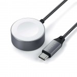 SATECHI braided Μαγνητικό Καλώδιο φόρτισης USB-C για Apple Watch 0.15μ. MFi Certified - SA-ST-TCAW7CM