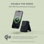 SATECHI OntheGo Qi2 Ασύρματος PowerBank 10.000mAh Φορτιστής με Αναδιπλούμενη 15W βάση - ΜΑΥΡΟ - SA-ST-B10Q2SK
