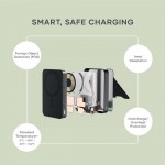 SATECHI OntheGo Qi2 Ασύρματος PowerBank 10.000mAh Φορτιστής με Αναδιπλούμενη 15W βάση - ΜΑΥΡΟ - SA-ST-B10Q2SK