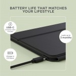 SATECHI ONTHEGO Ασύρματο πληκτρολόγιο Bluetooth Αλουμινίου QWERTY - ΜΑΥΡΟ - SA-ST-KOTGK-EN