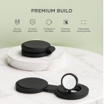 SATECHI OntheGo 2-in-1 Ασύρματος Φορτιστής με Αναδιπλούμενη Qi2 βάση για Αpple iPhone, Apple Watch Series 15W - ΜΑΥΡΟ - SA-ST-QTG21K