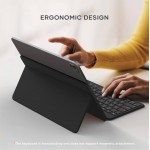 SATECHI ONTHEGO Ασύρματο πληκτρολόγιο Bluetooth Αλουμινίου QWERTY - ΜΑΥΡΟ - SA-ST-KOTGK-EN