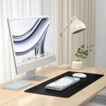 Satechi Large Premium Vegan-Δερμάτινο DeskMate Mouse Pad Desk PAD, MOUSE PAD - ΜΑΥΡΟ - SA-ST-LPDMK