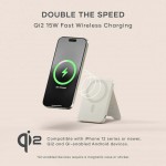 SATECHI OntheGo Qi2 Ασύρματος PowerBank 5.000mAh Φορτιστής με Αναδιπλούμενη 15W βάση - Sand ΜΠΕΖ - SA-ST-B5Q2SW