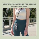 SATECHI OntheGo 2-σε-1 60W USB-C Lanyard Universal Crossbody ιμάντας με ενσωματωμένο Braided καλώδιο δεδομένων για SMARTPHONES, 1.5μ, - ΜΑΥΡΟ - SA-ST-LOTGLK