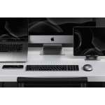 SATECHI Slim X2 Bluetooth Backlit Ασύρματο πληκτρολόγιο Αλουμινίου για Apple Mac, iMac, Macbook - QWERTY - ΓΚΡΙ - SA-ST-BTSX2M