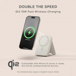 SATECHI OntheGo Qi2 Ασύρματος PowerBank 10.000mAh Φορτιστής με Αναδιπλούμενη 15W βάση - Sand ΜΠΕΖ - SA-ST-B10Q2SW 