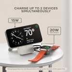 SATECHI OntheGo Qi2 Ασύρματος PowerBank 10.000mAh Φορτιστής με Αναδιπλούμενη 15W βάση - Sand ΜΠΕΖ - SA-ST-B10Q2SW 