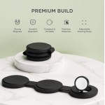 SATECHI OntheGo 3-in-1 Ασύρματος Φορτιστής με Αναδιπλούμενη Qi2 βάση για Αpple iPhone, APPLE AIRPODS, Apple Watch Series 15W - ΜΑΥΡΟ - SA-ST-QTG31K