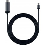 SATECHI καλώδιο USB-C σε HDMI 4K 60Hz - 1.75μ. - ΓΚΡΙ - SA-ST-CHDMIM