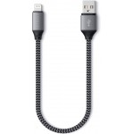 SATECHI Καλώδιο MFi Certified USB-A σε lightning 0.25μ. (25εκ.) - SA-ST-TAL10M