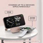 SATECHI OntheGo Qi2 Ασύρματος PowerBank 10.000mAh Φορτιστής με Αναδιπλούμενη 15W βάση - ΡΟΖ Desert - SA-ST-B10Q2SR