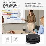 Satechi OntheGo 7-σε-1 Portable Μαγνητικό 100W PD multiport Adapter, με USB-A, USB-C PD, 4K HDMI, SD/microSD, Gigabit Ethernet - ΜΑΥΡΟ - SA-ST-POTG7C