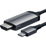 SATECHI καλώδιο USB-C σε HDMI 4K 60Hz - 1.75μ. - ΓΚΡΙ - SA-ST-CHDMIM