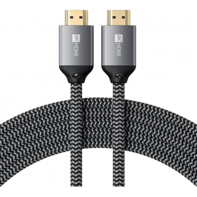 SATECHI καλώδιο braided USB-C to HDMI 2.1 Ultra 8K - 2.0μ. - SA-ST-8KHC2MM