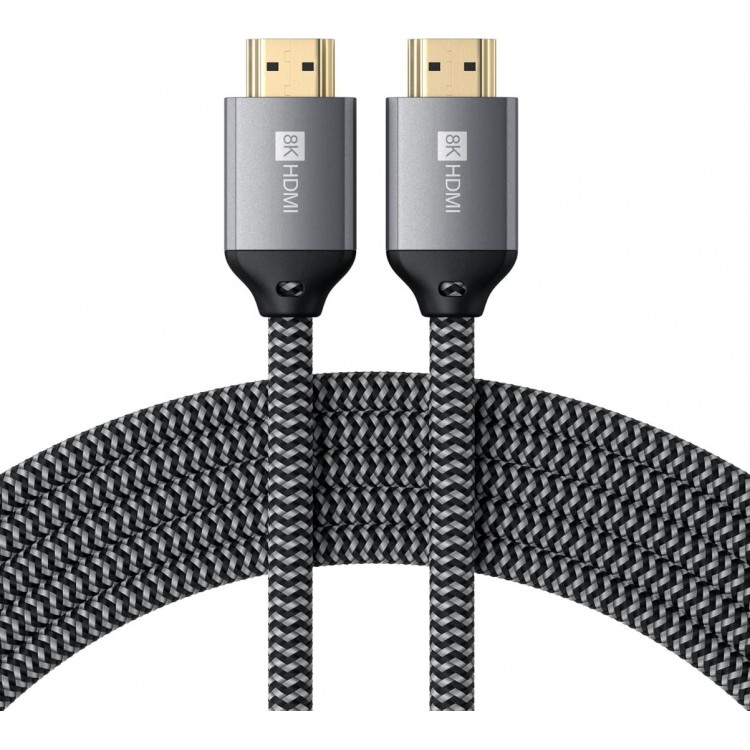 SATECHI καλώδιο braided USB-C to HDMI 2.1 Ultra 8K - 2.0μ. - SA-ST-8KHC2MM