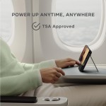 SATECHI OntheGo Qi2 Ασύρματος PowerBank 10.000mAh Φορτιστής με Αναδιπλούμενη 15W βάση - ΜΑΥΡΟ - SA-ST-B10Q2SK