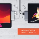 Satechi Αλουμινίου USB-C PD Mobile Pro Hub, 4K HDMI, USB 3.0 & 3.5mm Audio - ΓΚΡΙ - SA-ST-TCMPHM