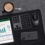 SATECHI BLUETOOTH EXTENDED Ασύρματο αριθμητικό πληκτρολόγιο 34 πλήκτρων, aluminium design, MacOS - ΓΚΡΙ - SA-ST-XLABKM