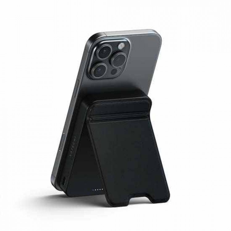 SATECHI OntheGo Qi2 Ασύρματος PowerBank 10.000mAh Φορτιστής με Αναδιπλούμενη 15W βάση - ΜΑΥΡΟ - SA-ST-B10Q2SK